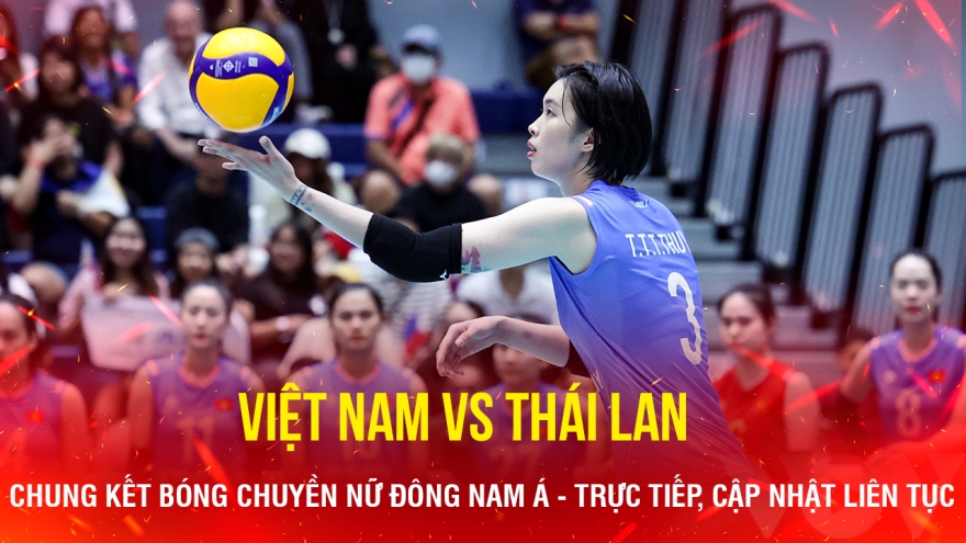Trực tiếp bóng chuyền nữ Việt Nam 1-1 Thái Lan: Căng thẳng chung kết SEA V.League